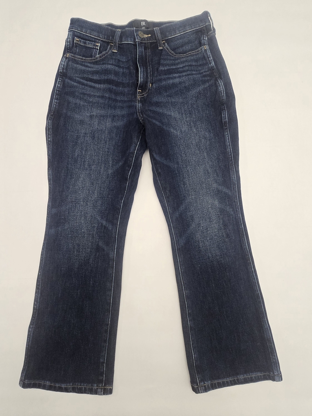 Banana Republic Dark Indigo Wide-Leg Jeans